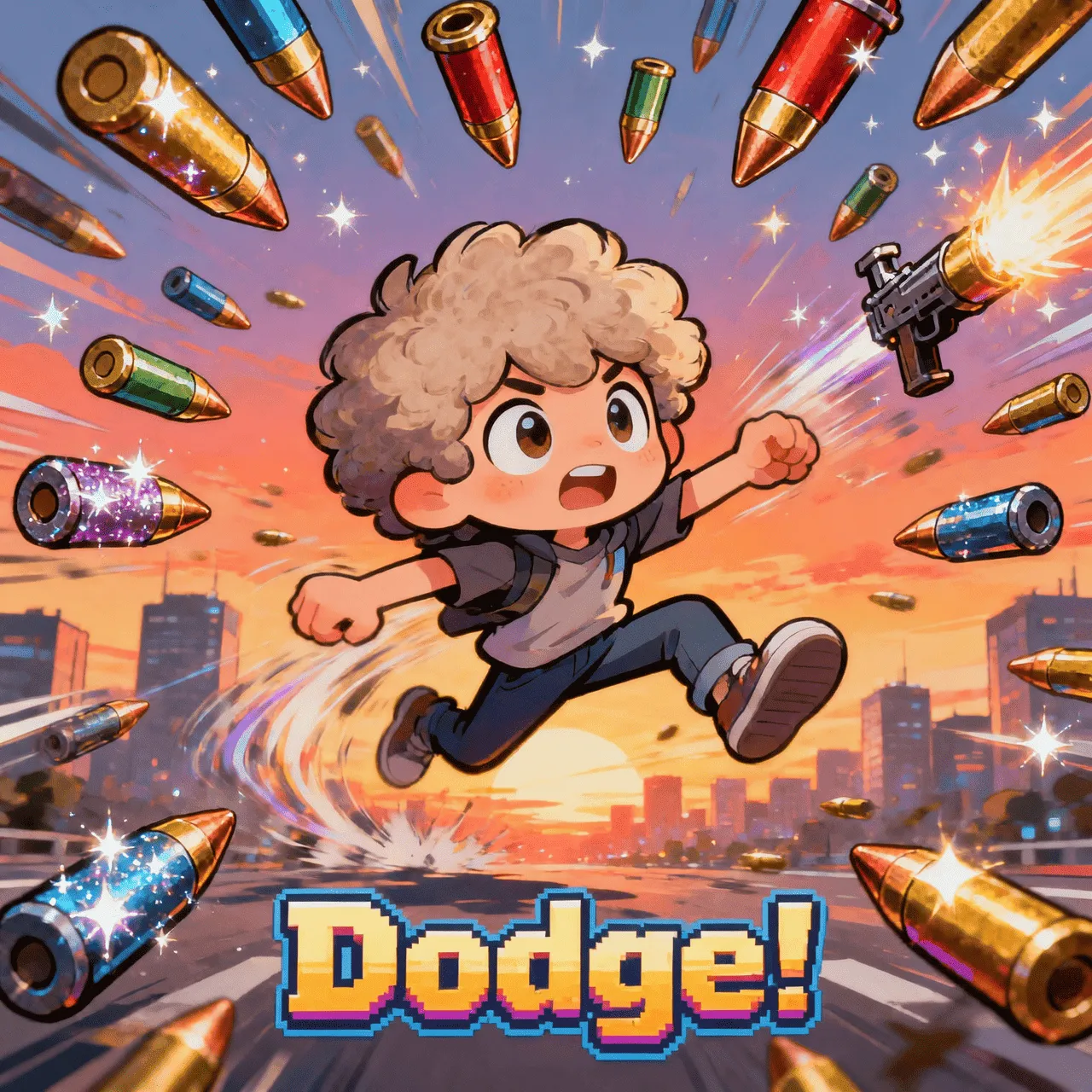 Bullet Dodge 총알 피하기 게임 - AGMAZON