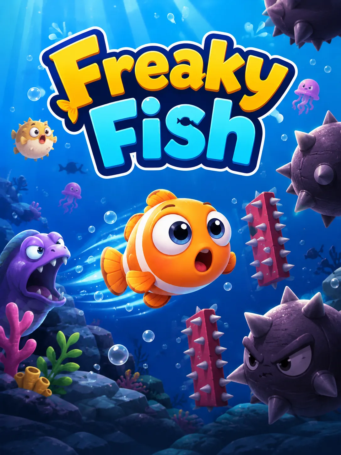 Freaky Fish - AGMAZON HTML5 게임