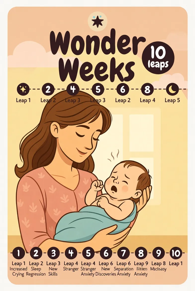 Wonder Weeks 10 Leaps Chart