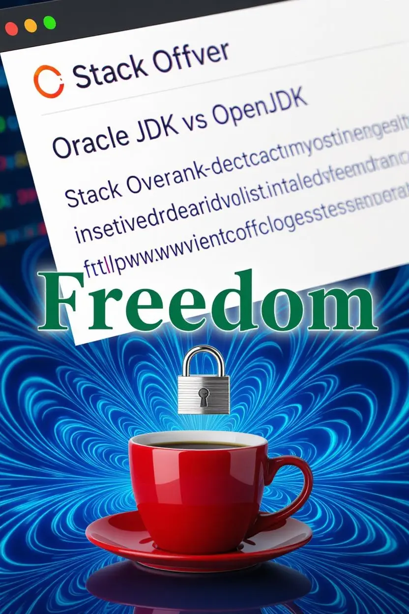 라이선스로부터의 자유를 상징하는 OpenJDK 커뮤니티 반응
