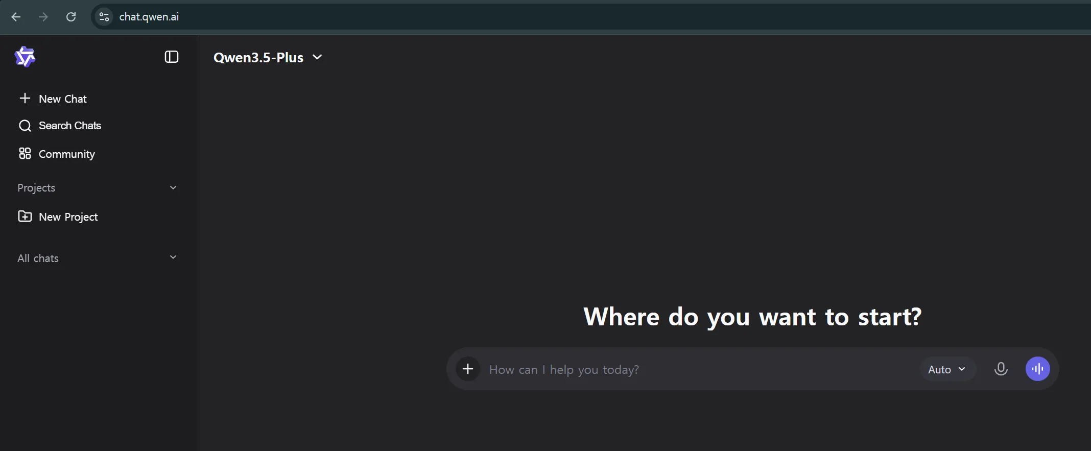 Interior of Alibaba Cloud's large-scale AI data center and Qwen Chat mobile app interface