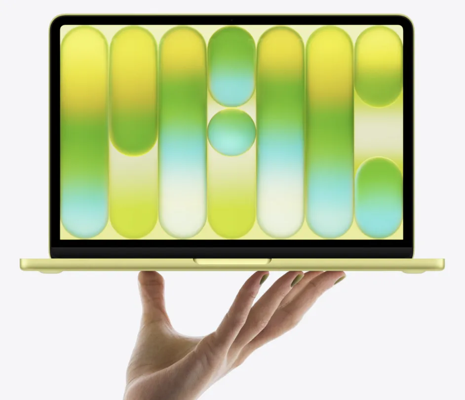 다양한 사용자들이 카페, 도서관, 집에서 MacBook Neo를 사용하는 모습