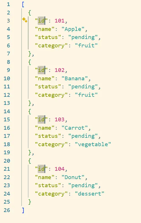 VSCode Multi-cursor feature editing multiple variables simultaneously