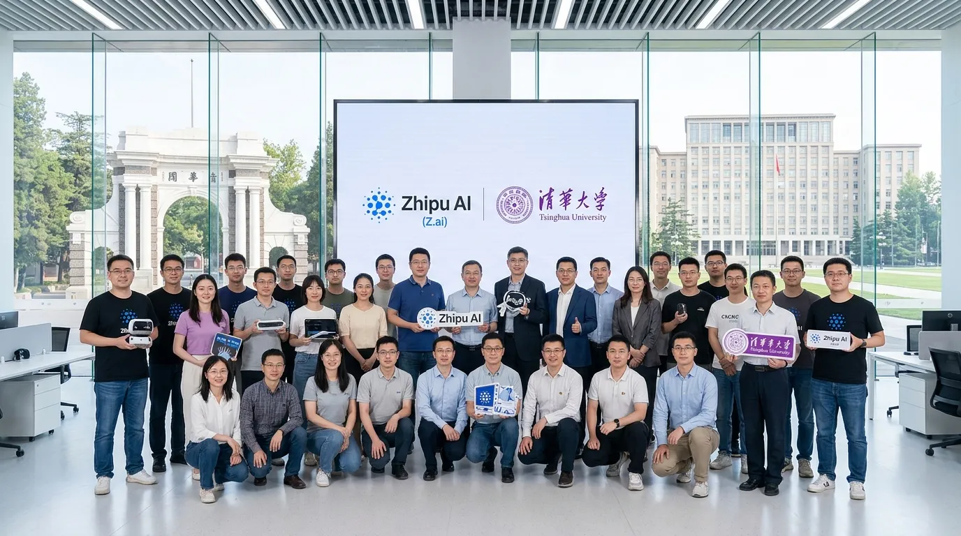 Z.ai's Beijing research lab connected to Tsinghua University — birthplace of the GLM model series